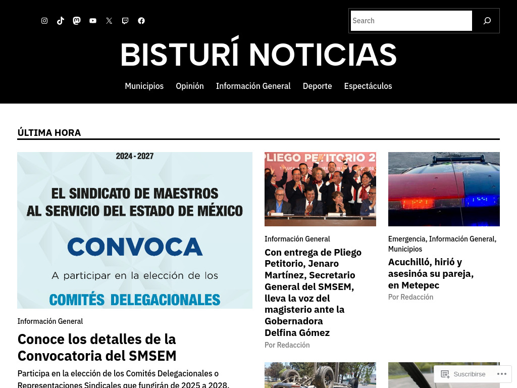 Bísturi Noticias